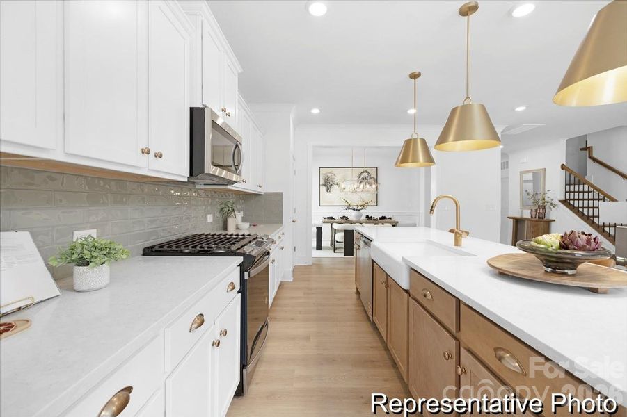 Furnished interior view inside a new home in Whispering Hills, Locust (Image 24).