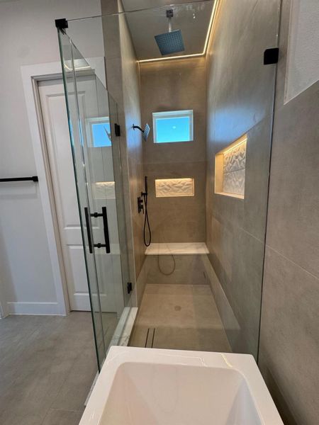 Furnished interior view inside a new home in , Houston (Image 17).