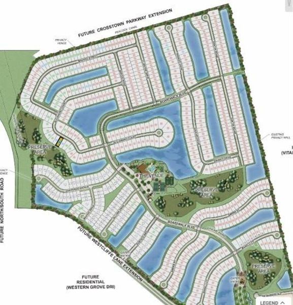 13613 SW Alejandro Court - Community Site Map