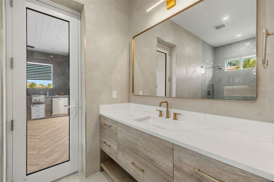 Furnished interior view inside a new home in , Cape Coral (Image 5). Furnished interior view inside a new home in , Cape Coral (Image 5).