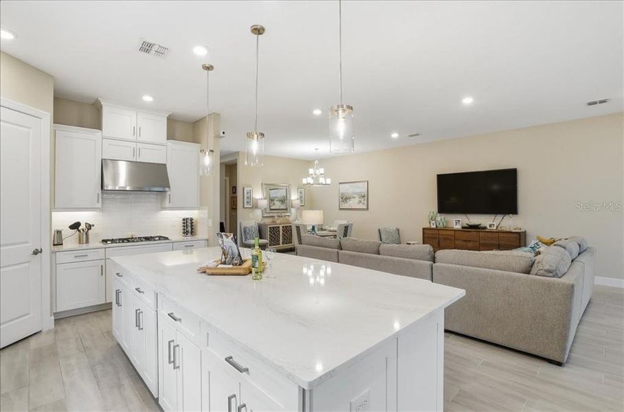 Furnished interior view inside a new home in Esplanade at Artisan Lakes, Palmetto (Image 15).