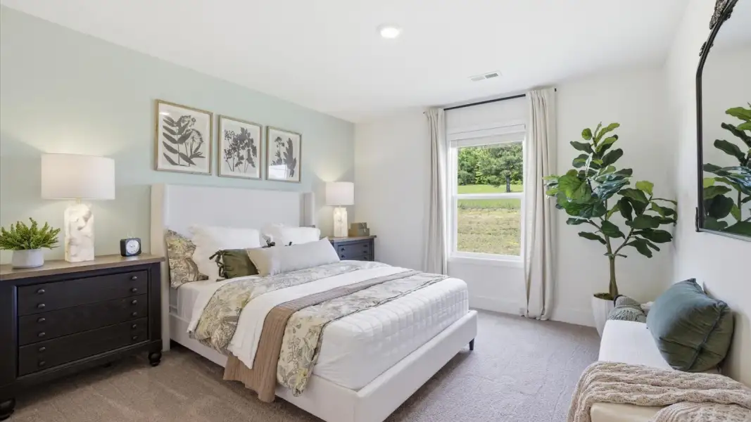 Representative furnished interior of a home built from the Mitchell Townhome by D.R. Horton in Smoky Hollow, Sevierville (Image 15).