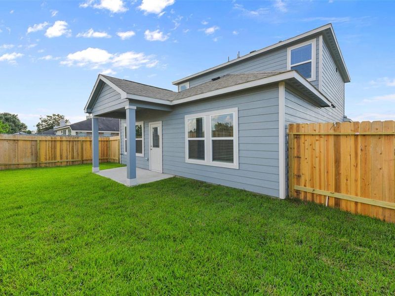 Exterior details and patio area of a home in The Villages at WestPointe, Dayton (Image 24).