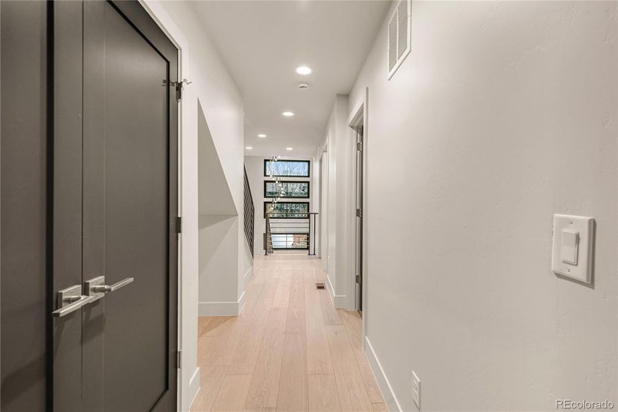 Laundry Closet and versatile NOOK in 2nd floor hallway.