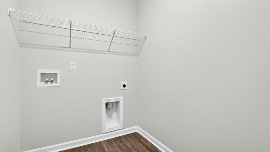 Spacious, unfurnished interior of a new home in Harper Ridge, Roebuck (Image 35). Spacious, unfurnished interior of a new home in Harper Ridge, Roebuck (Image 35).