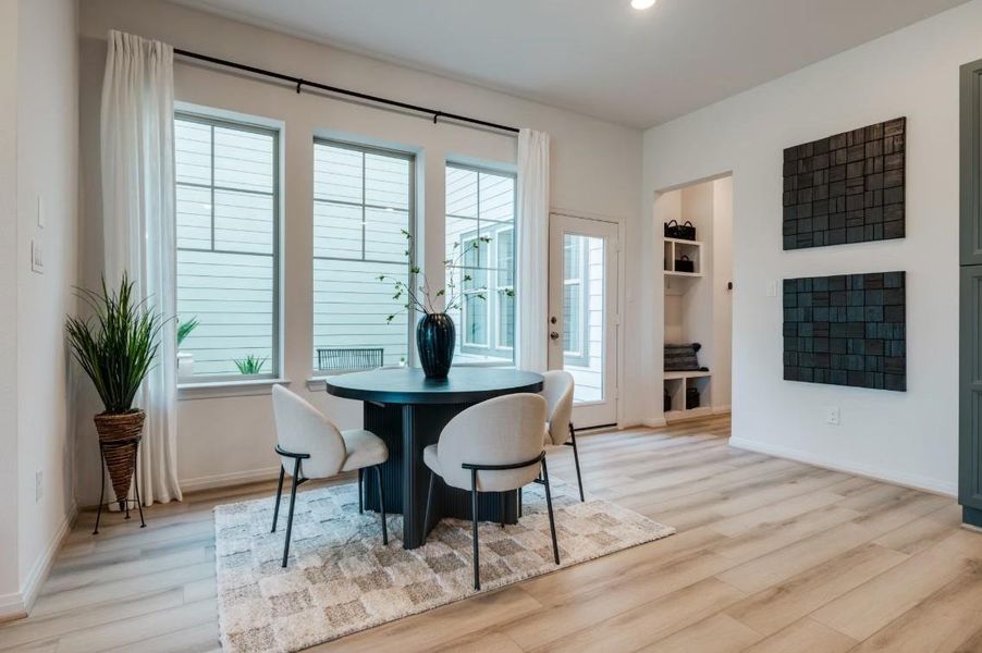 Furnished interior view inside a new home in , Sealy (Image 5).