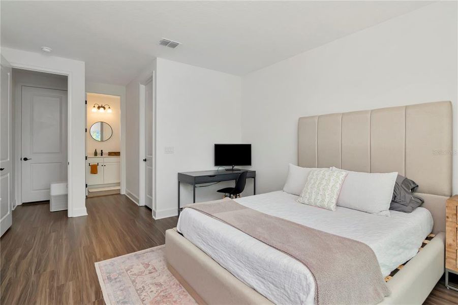 Furnished interior view inside a new home in , Apollo Beach (Image 17). Furnished interior view inside a new home in , Apollo Beach (Image 17).