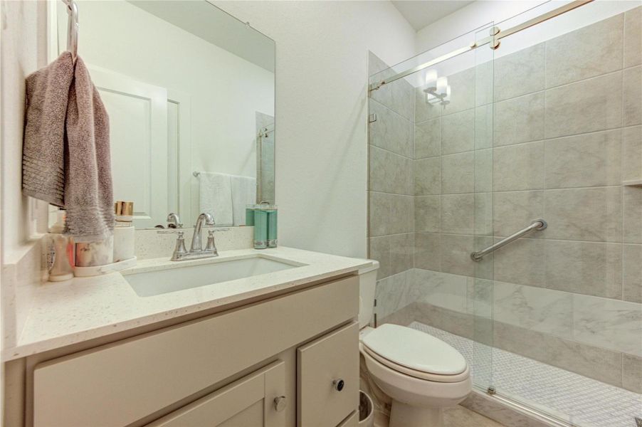 Furnished interior view inside a new home in Sienna 45', 50', Missouri City (Image 33).