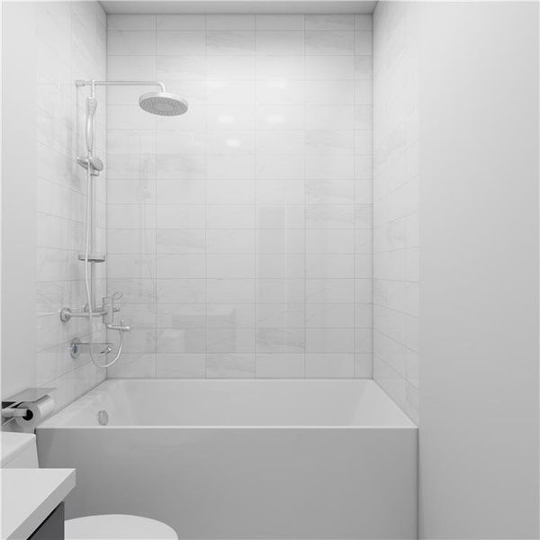 Furnished interior view inside a new home in , Cumming (Image 40).