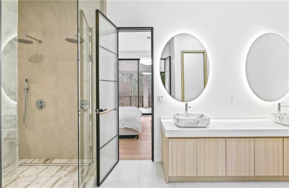 Furnished interior view inside a new home in , Conyers (Image 7).