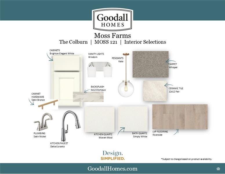 Sample of building materials used in homes in Moss Farm, White House (Image 44).