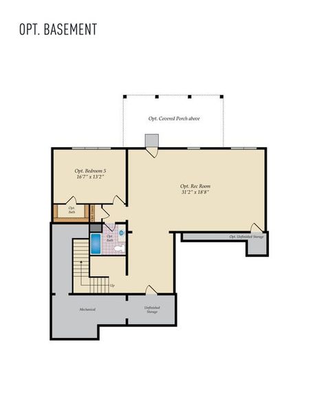 Optional Finished Basement