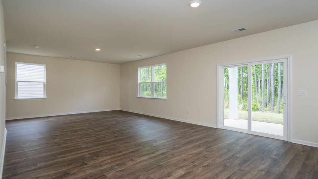 Representative unfurnished interior of a home built from the Arden by D.R. Horton in Halls Landing, Bolivia (Image 15). Representative unfurnished interior of a home built from the Arden by D.R. Horton in Halls Landing, Bolivia (Image 15).
