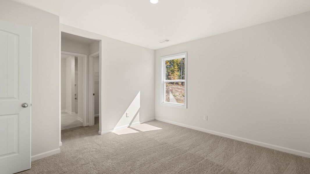 Representative unfurnished interior of a home built from the WINDSOR by D.R. Horton in Butner Estates, South Fulton (Image 61).