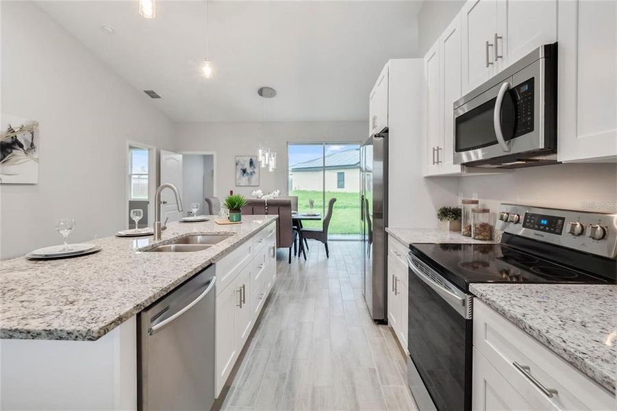 Furnished interior view inside a new home in , Kissimmee (Image 5).