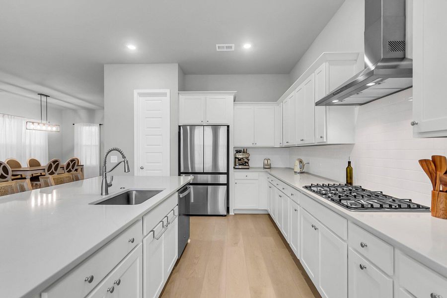 Furnished interior view inside a new home in , Summerville (Image 9).