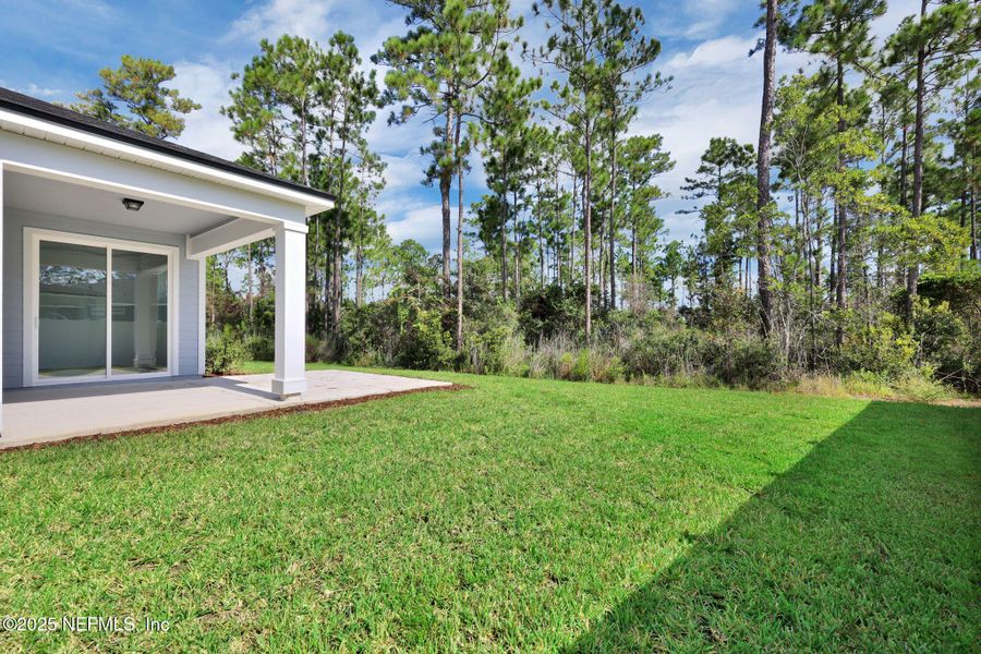 Exterior details and patio area of a home in Bradley Creek, Green Cove Springs (Image 27). Exterior details and patio area of a home in Bradley Creek, Green Cove Springs (Image 27).