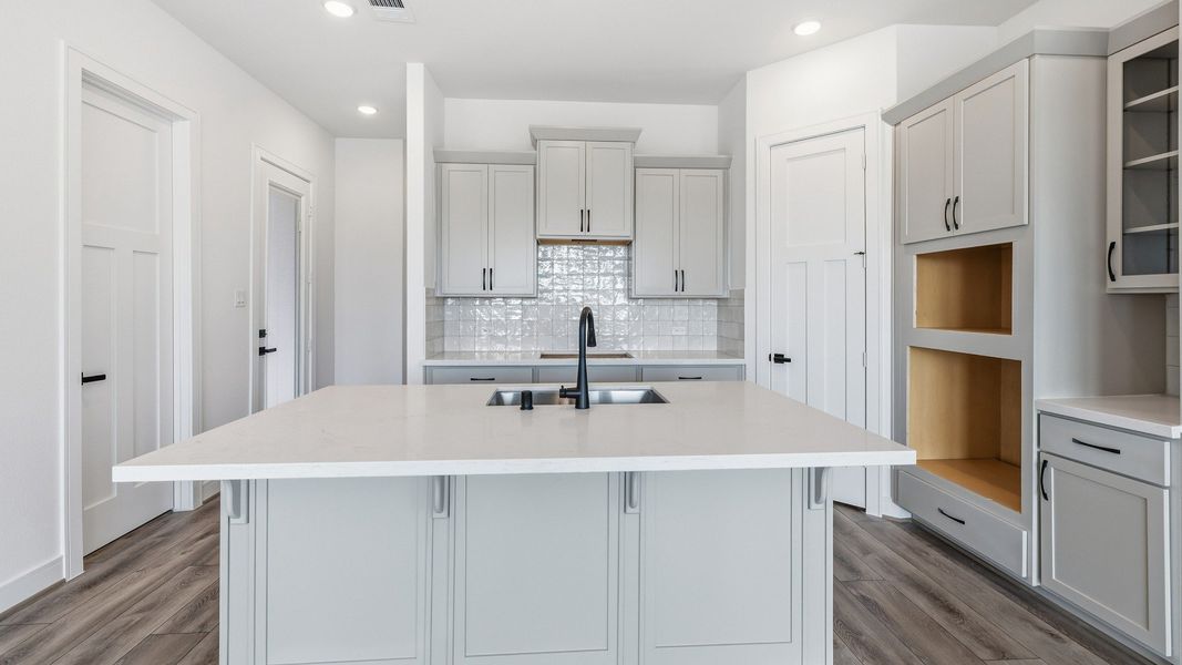 Representative furnished interior of a home built from the Solara by Brightland Homes in Bridgeland Central, Cypress (Image 8).