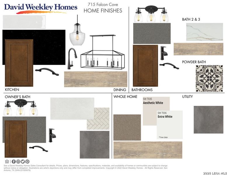 Sample of building materials used in homes in Megans Landing – Half-Acre Homesites, Castroville (Image 2). Sample of building materials used in homes in Megans Landing – Half-Acre Homesites, Castroville (Image 2).