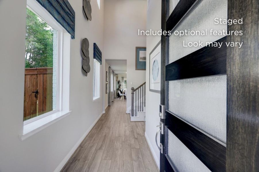 Furnished interior view inside a new home in Woodhavyn 40', Magnolia (Image 4).