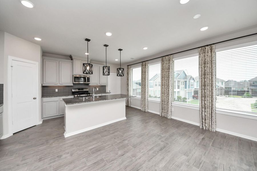 Furnished interior view inside a new home in The Groves, Humble (Image 13).