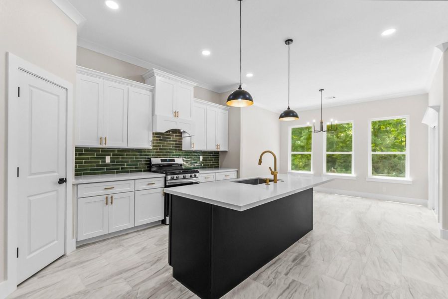Furnished interior view inside a new home in , Livingston (Image 15).