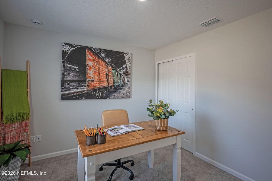 Furnished interior view inside a new home in , Jacksonville (Image 13).