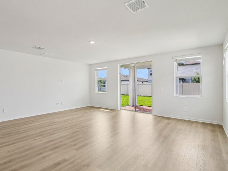 Spacious, unfurnished interior of a new home in The Meadow at Crossprairie, St. Cloud (Image 7).