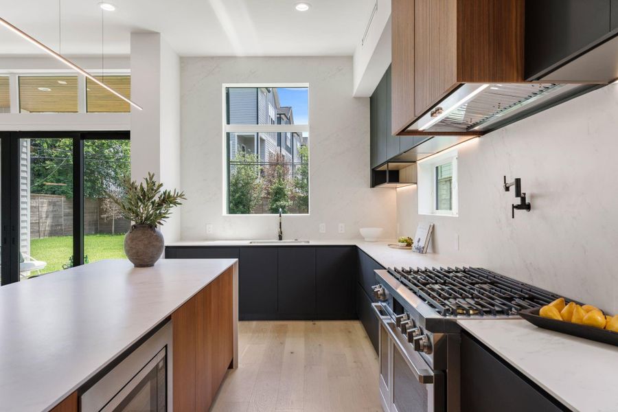 Furnished interior view inside a new home in , Houston (Image 36).