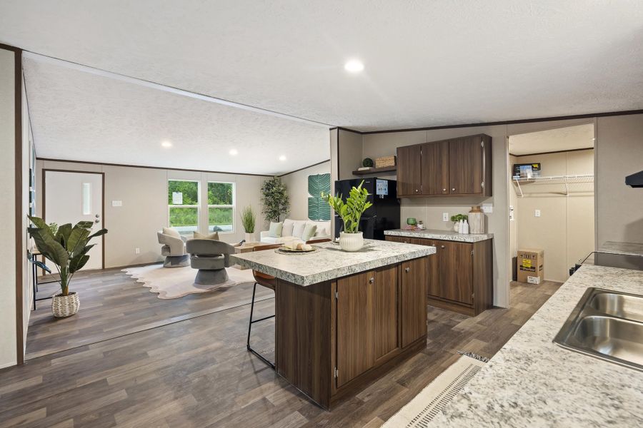 Furnished interior view inside a new home in , Ravenel (Image 16).