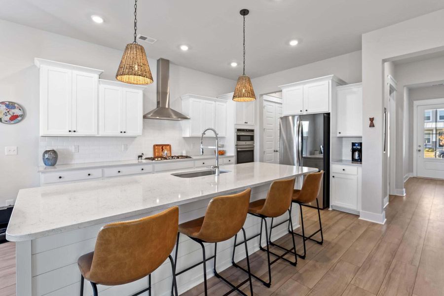 Furnished interior view inside a new home in Carnes Crossroads, Summerville (Image 24).