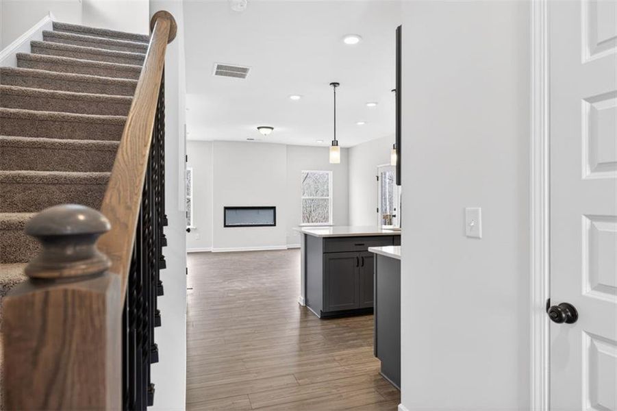 Furnished interior view inside a new home in Sanders Park, Austell (Image 5).