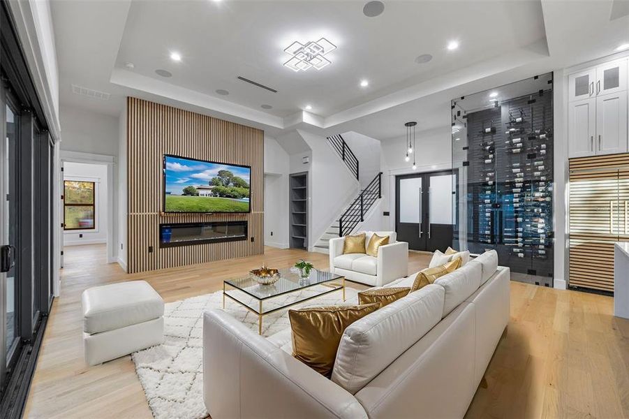 Furnished interior view inside a new home in , Tampa (Image 16).