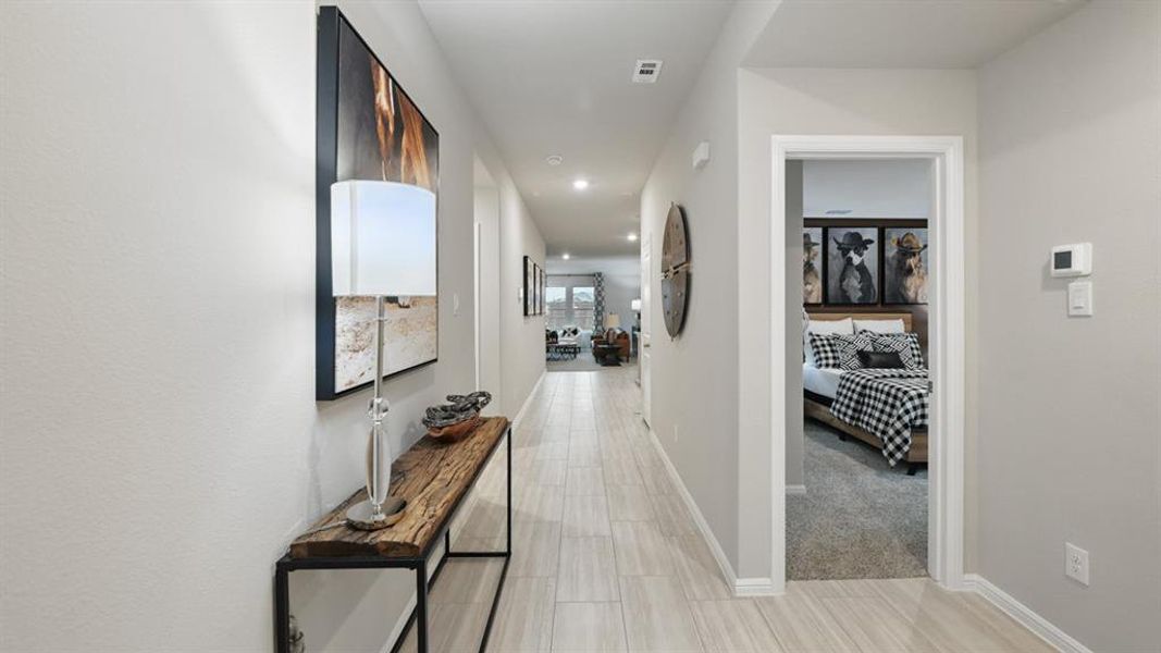 Furnished interior view inside a new home in Hickory Grove, Krum (Image 36).