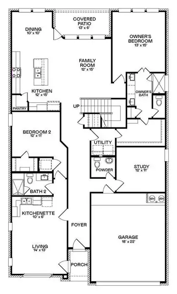 Floorplan 1st floor