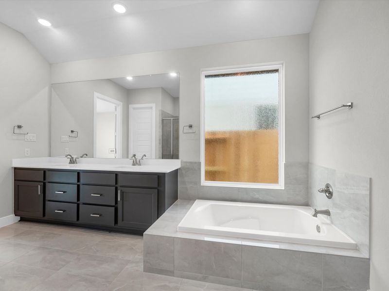 Furnished interior view inside a new home in Pecan Ridge, Fulshear (Image 9).
