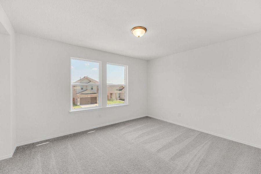 Spacious, unfurnished interior of a new home in Salerno - Heritage Collection, Round Rock (Image 7).