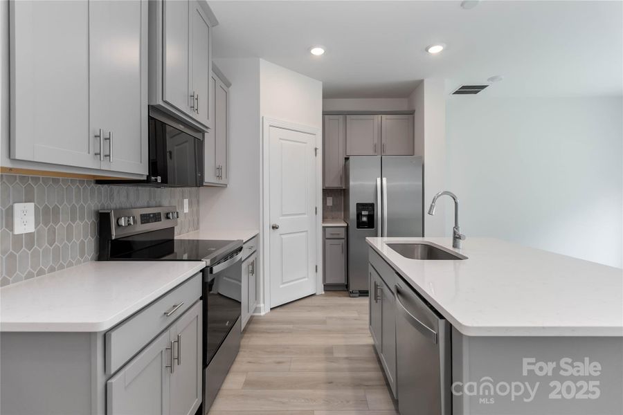 Furnished interior view inside a new home in , Charlotte (Image 4).