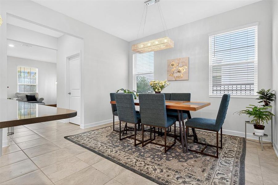 Furnished interior view inside a new home in Storey Park: Innovation Cottage Collection, Orlando (Image 12).