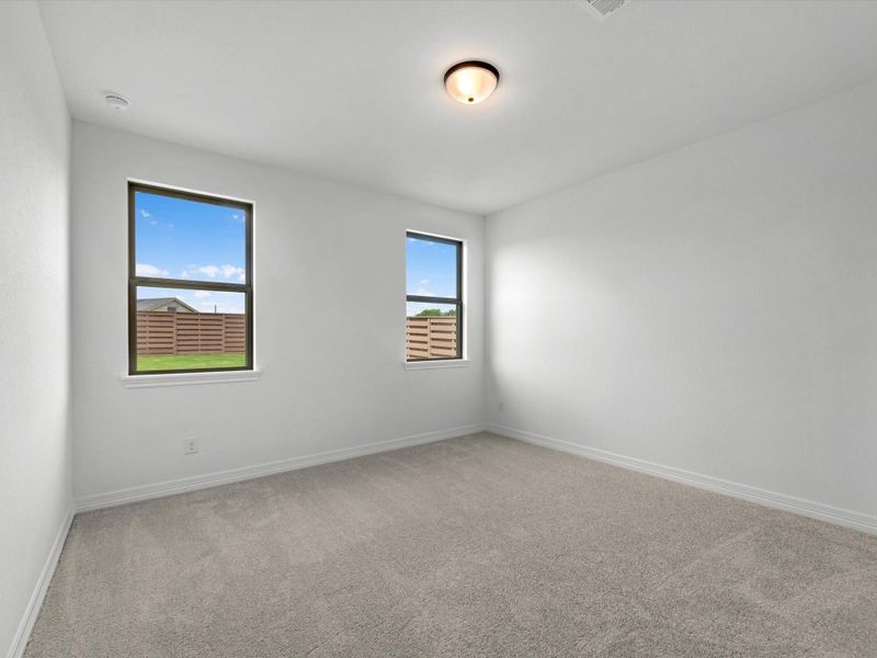 Spacious, unfurnished interior of a new home in Austin Point, Richmond (Image 21).