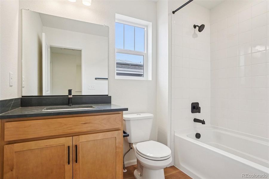 Furnished interior view inside a new home in The Nest Villas at Canyon Creek, Erie (Image 4).
