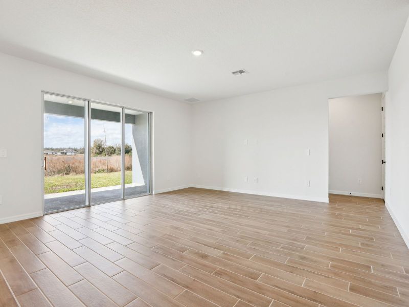 Spacious, unfurnished interior of a new home in Two Rivers - Signature Series, Zephyrhills (Image 13).