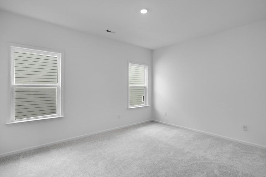 Representative unfurnished interior of a home built from the Leland by Taylor Morrison in Stafford at Langtree, Mooresville (Image 22).