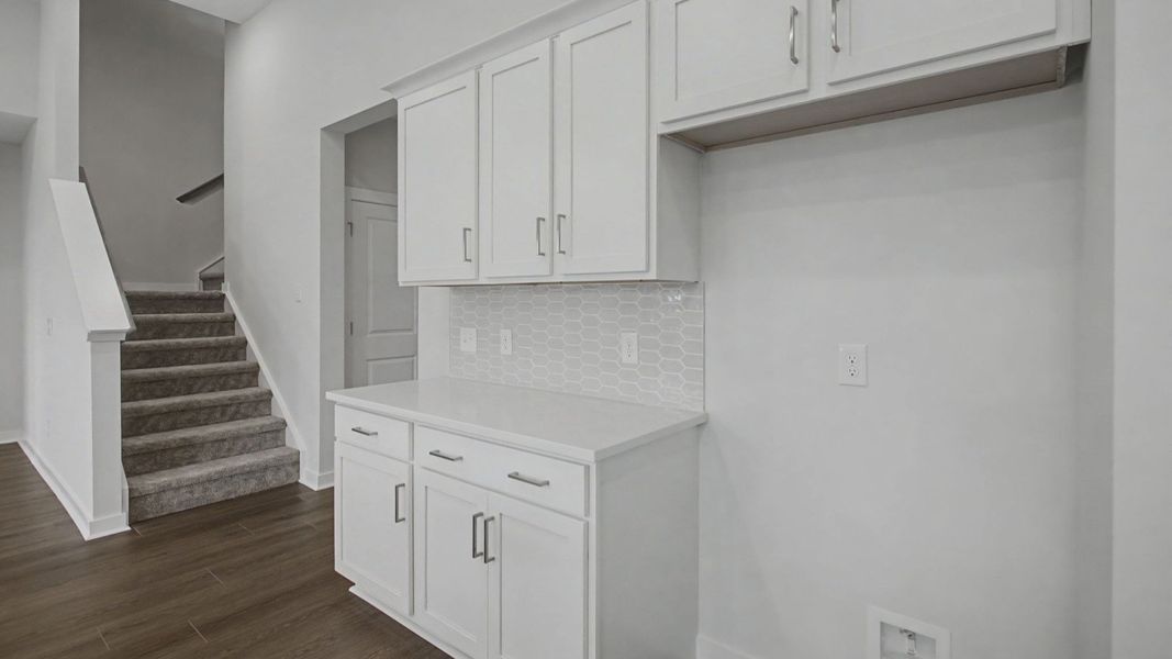 Furnished interior view inside a new home in Cottages of Bearwood, Mount Pleasant (Image 24).