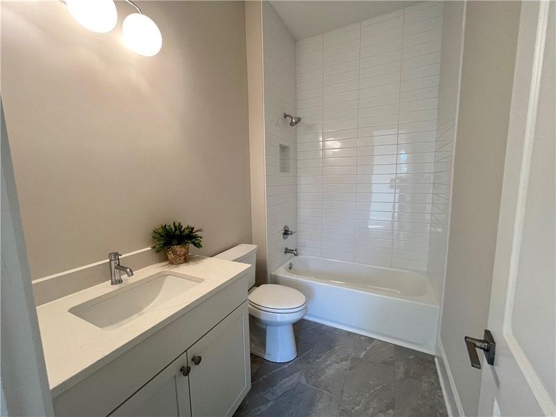 Furnished interior view inside a new home in Liberty Springs, Woodstock (Image 37). Furnished interior view inside a new home in Liberty Springs, Woodstock (Image 37).