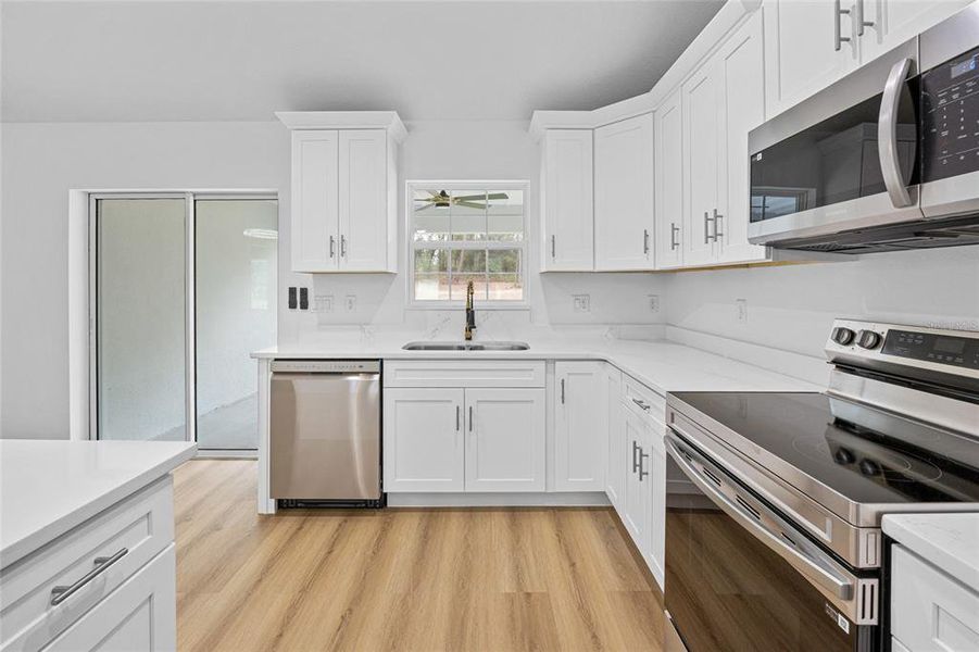 Furnished interior view inside a new home in , Dunnellon (Image 5).