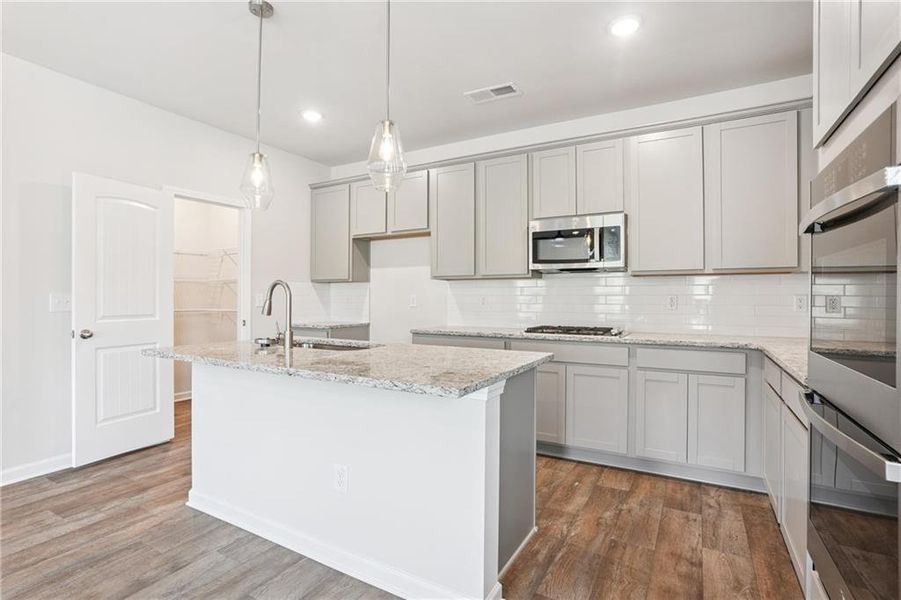 Furnished interior view inside a new home in Conner Springs, Social Circle (Image 5).