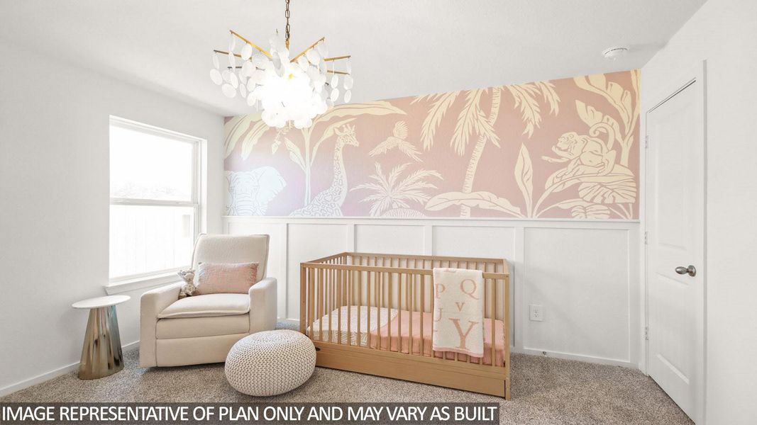 Furnished interior view inside a new home in River Ranch Trails, Dayton (Image 14).