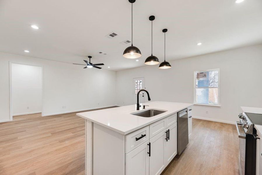 Furnished interior view inside a new home in , White Settlement (Image 8).