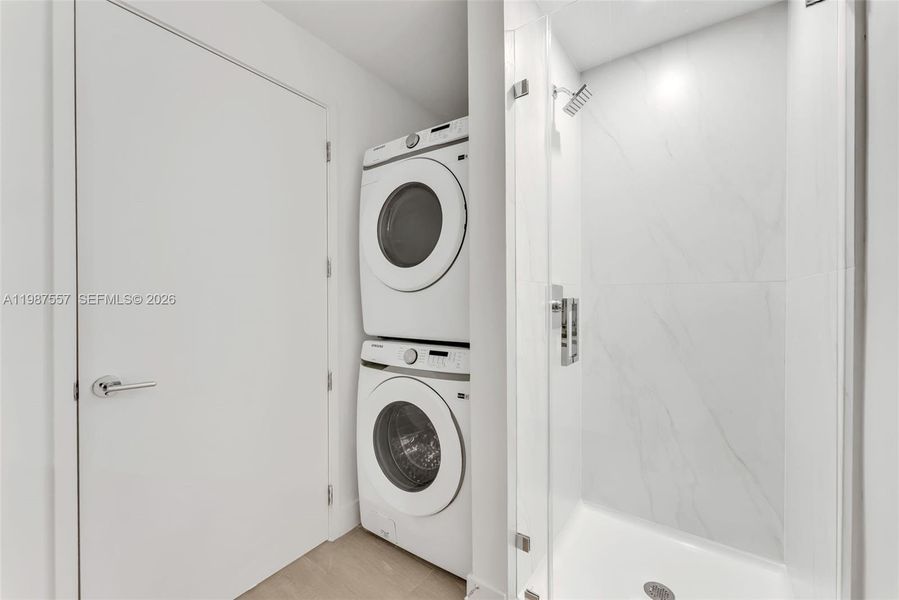 Furnished interior view inside a new home in Aria Reserve, Miami (Image 10).